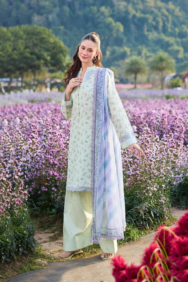 Farasha | Printed Essentials’26 | Mint Petaline
