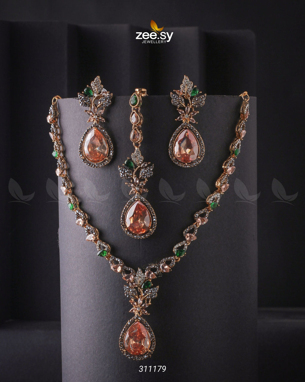 Opal Necklace Set - Libasekhas