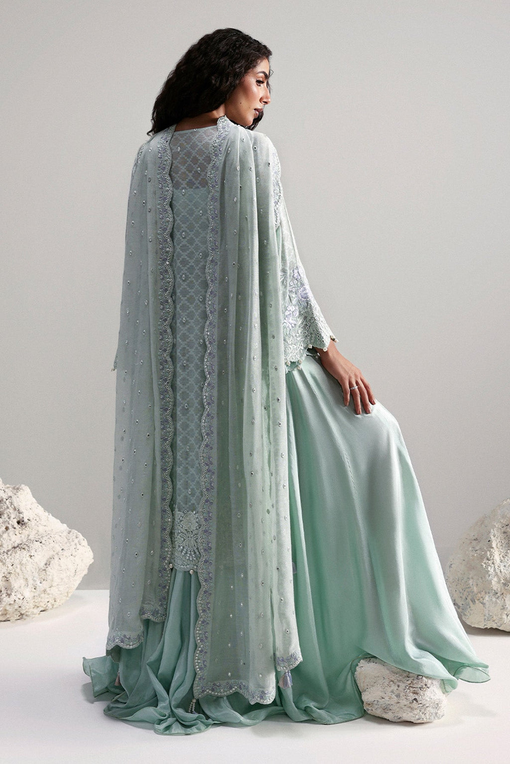 Afrozeh | Slate Ready to Wear | Elysia