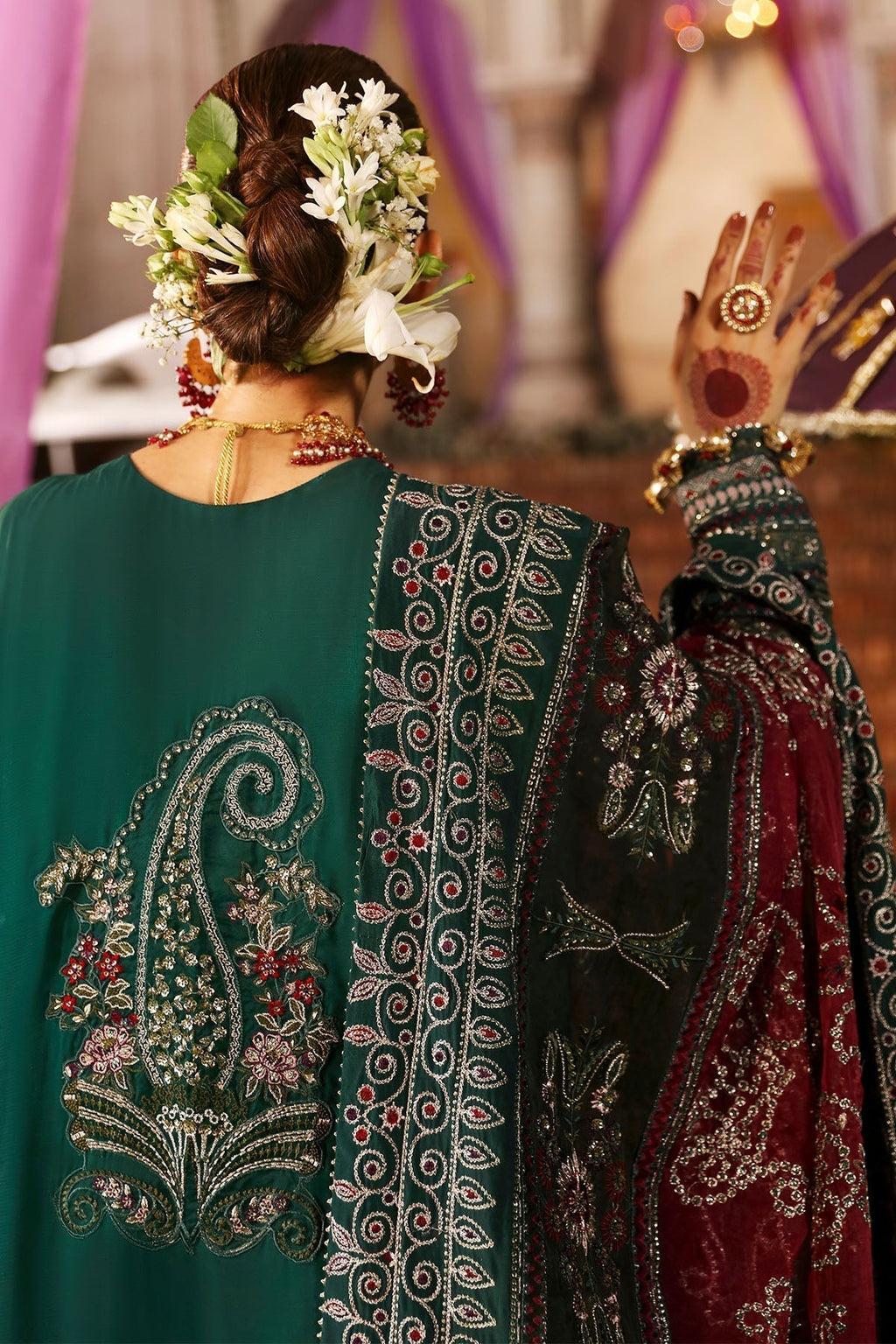 Nureh | Jhoomro Wedding Formals | NL-68 SHADMANI - Riwayat-e-Khas