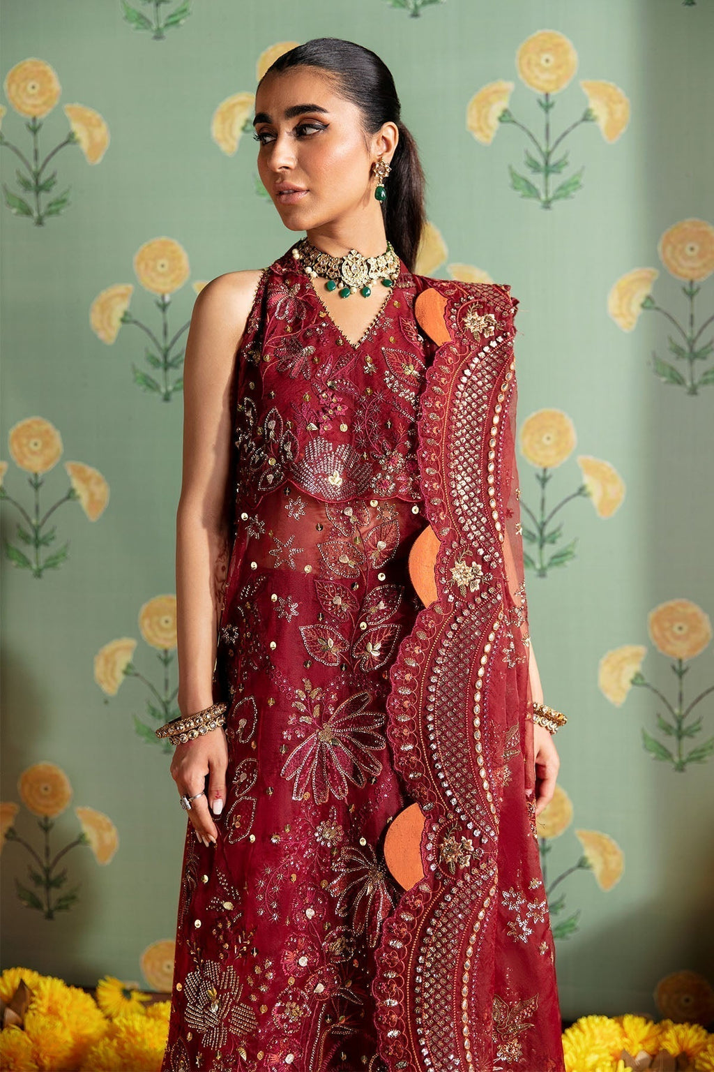 Nureh | Jhoomro Wedding Formals | NL-53 - MAHRO - Riwayat-e-Khas