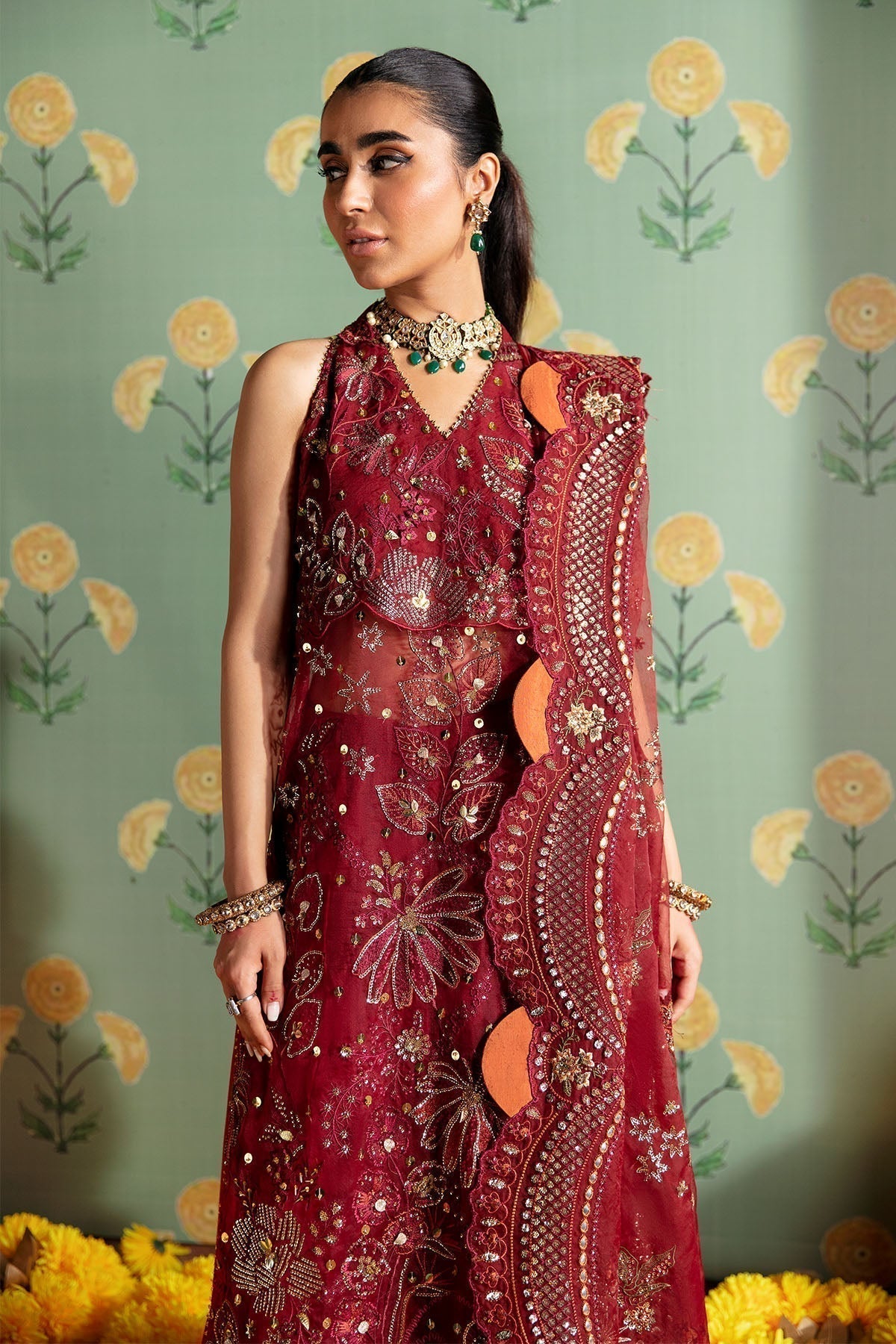 Nureh | Jhoomro Wedding Formals | NL-53 - MAHRO - Riwayat-e-Khas