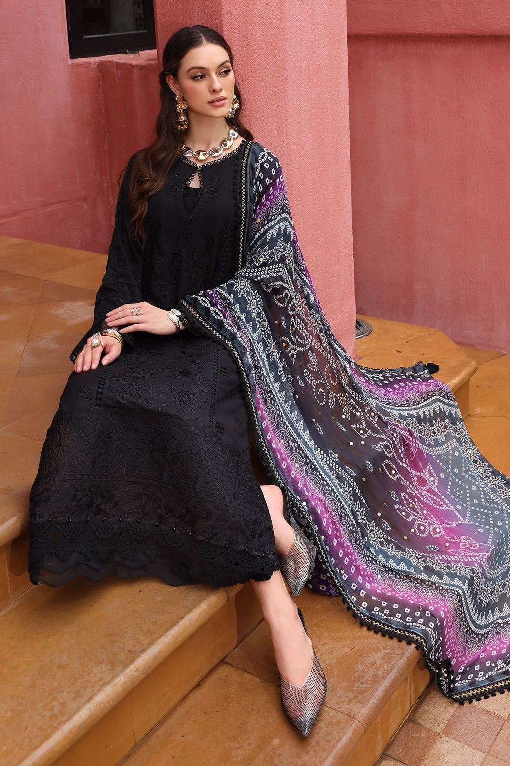 Nureh | Bazaar Lawn 25 | NE-110 - Riwayat-e-Khas