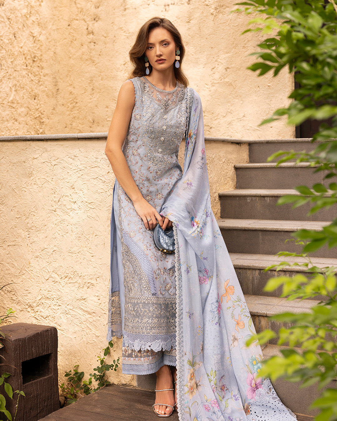 Faiza Saqlain | Zinnia Lawn 25 | Liana - Riwayat-e-Khas