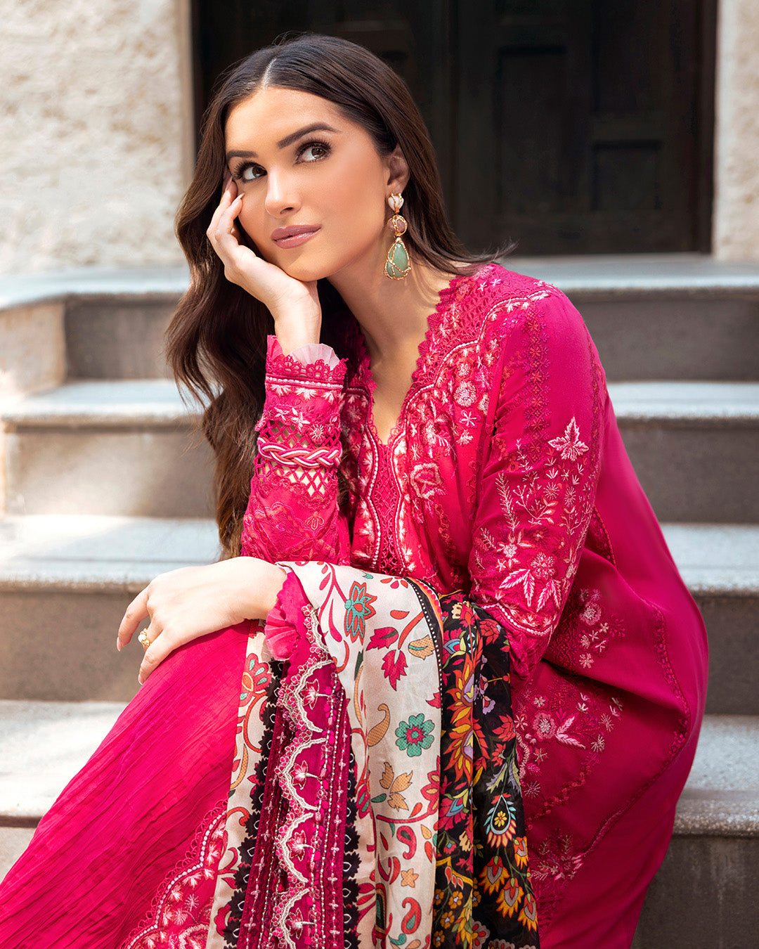 Faiza Saqlain | Zinnia Lawn 25 | Varda