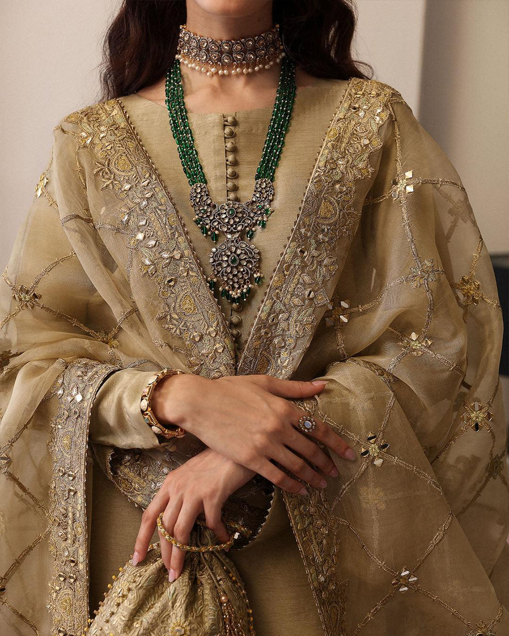 Faiza Saqlain | FS Luxe Mehermah | Nainsi - House Of Anaya
