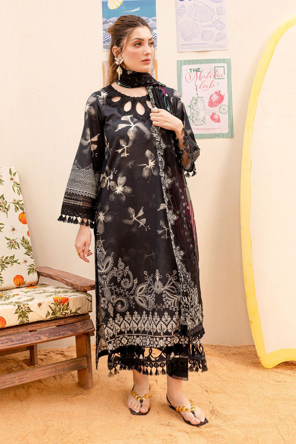 Nureh | Gardenia Lawn 25 |NSG-185 - Riwayat-e-Khas