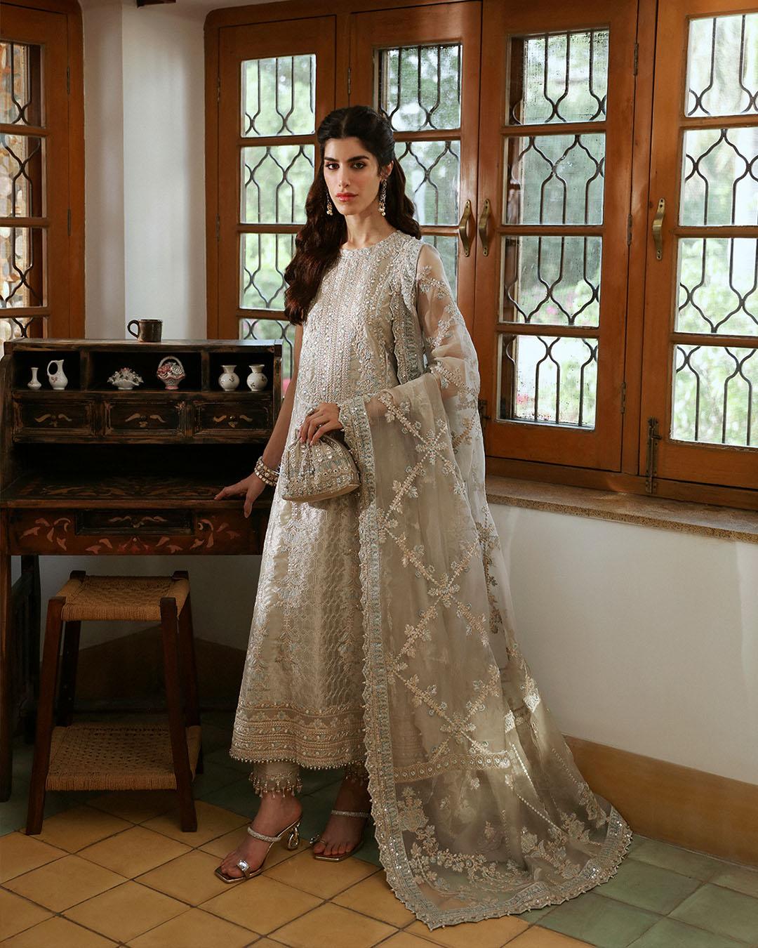 Faiza Saqlain | FS Luxe Mehermah | Damaris - House Of Anaya