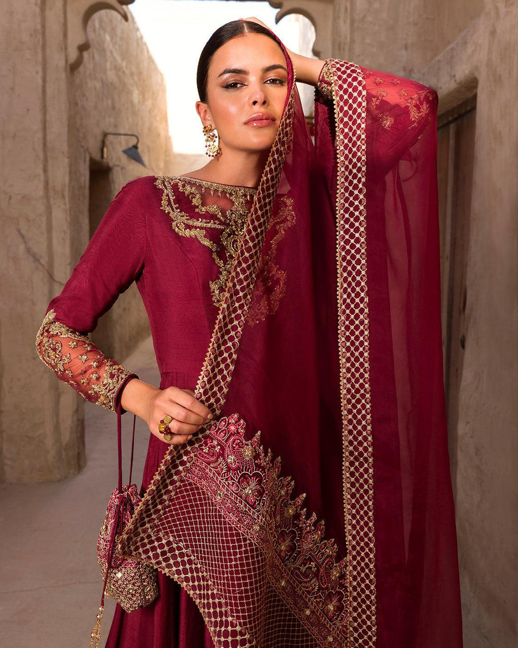 Faiza Saqlain | FS Luxe Laira | Maaisha - House Of Anaya