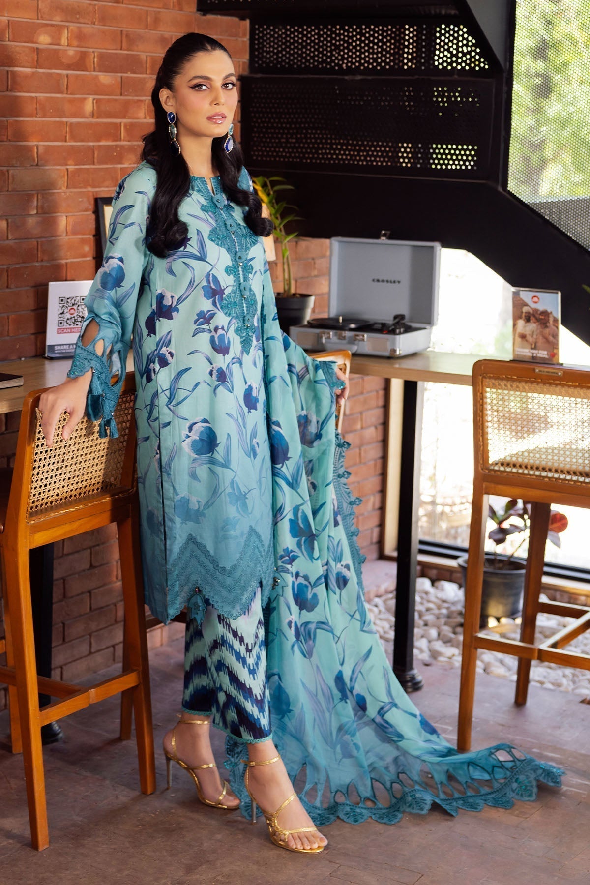 Nureh | Glam Girl Lawn | GL-08 - Riwayat-e-Khas