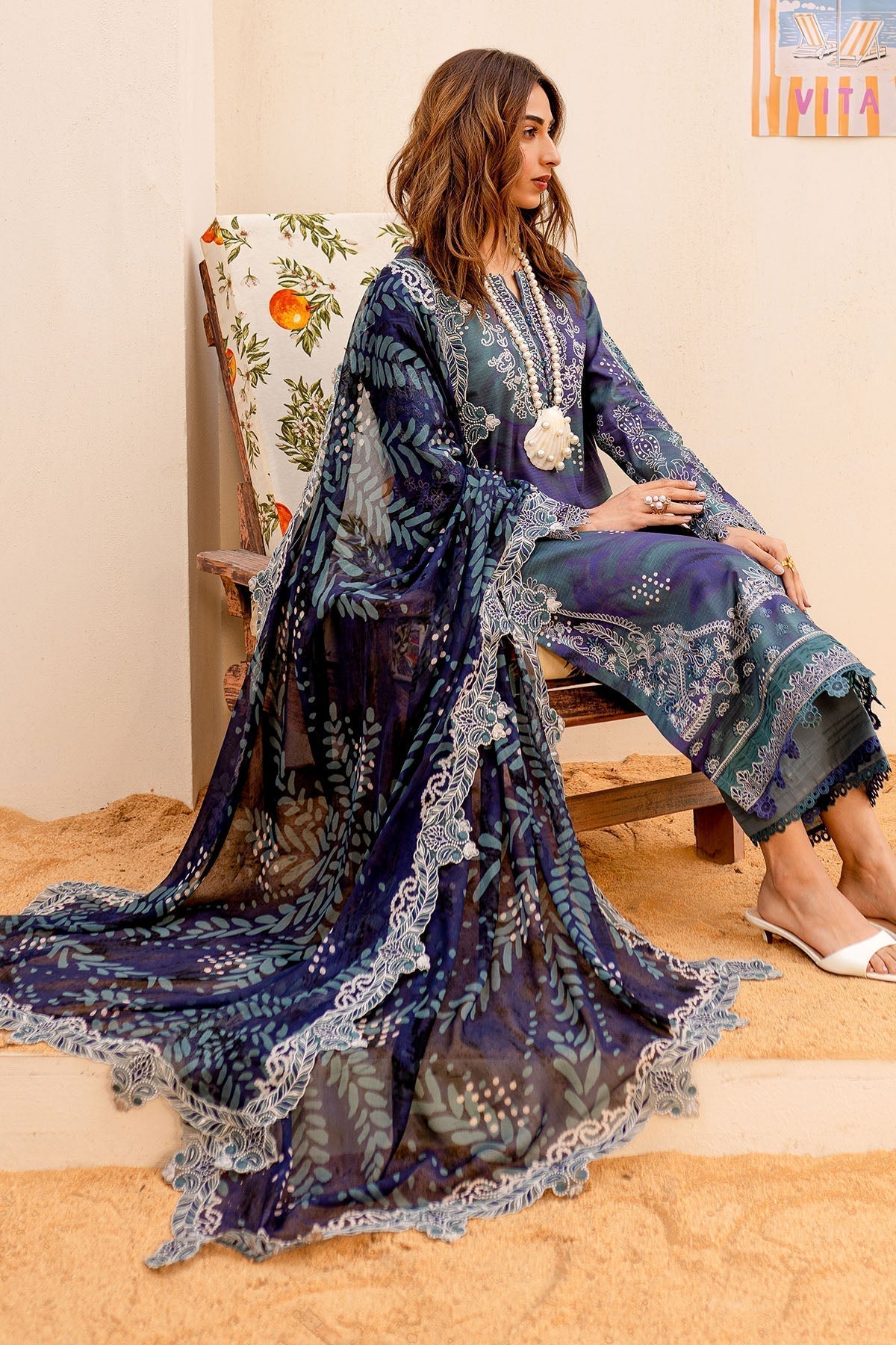 Nureh | Gardenia Lawn 25 | NSG-186 - Riwayat-e-Khas