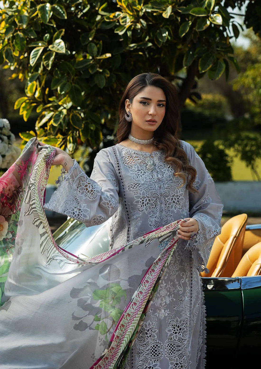 Kahf Premium | Luxury Lawn 25 | KLR-04 Lilia
