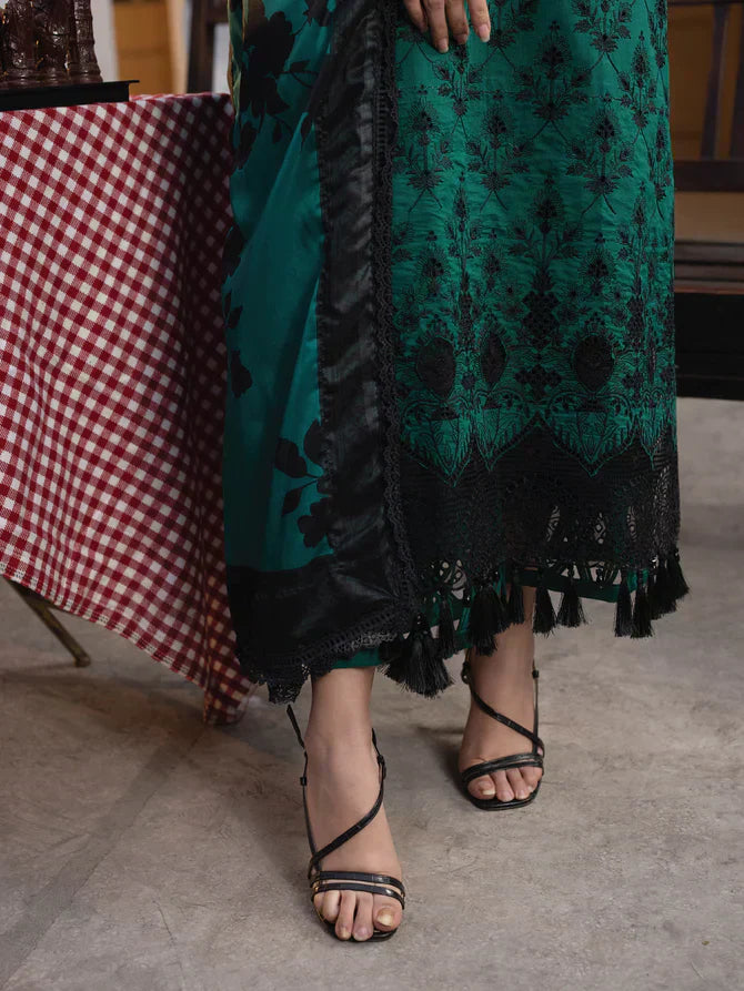 Faiza Faisal | Maya Luxury Lawn | Jaana - House Of Anaya