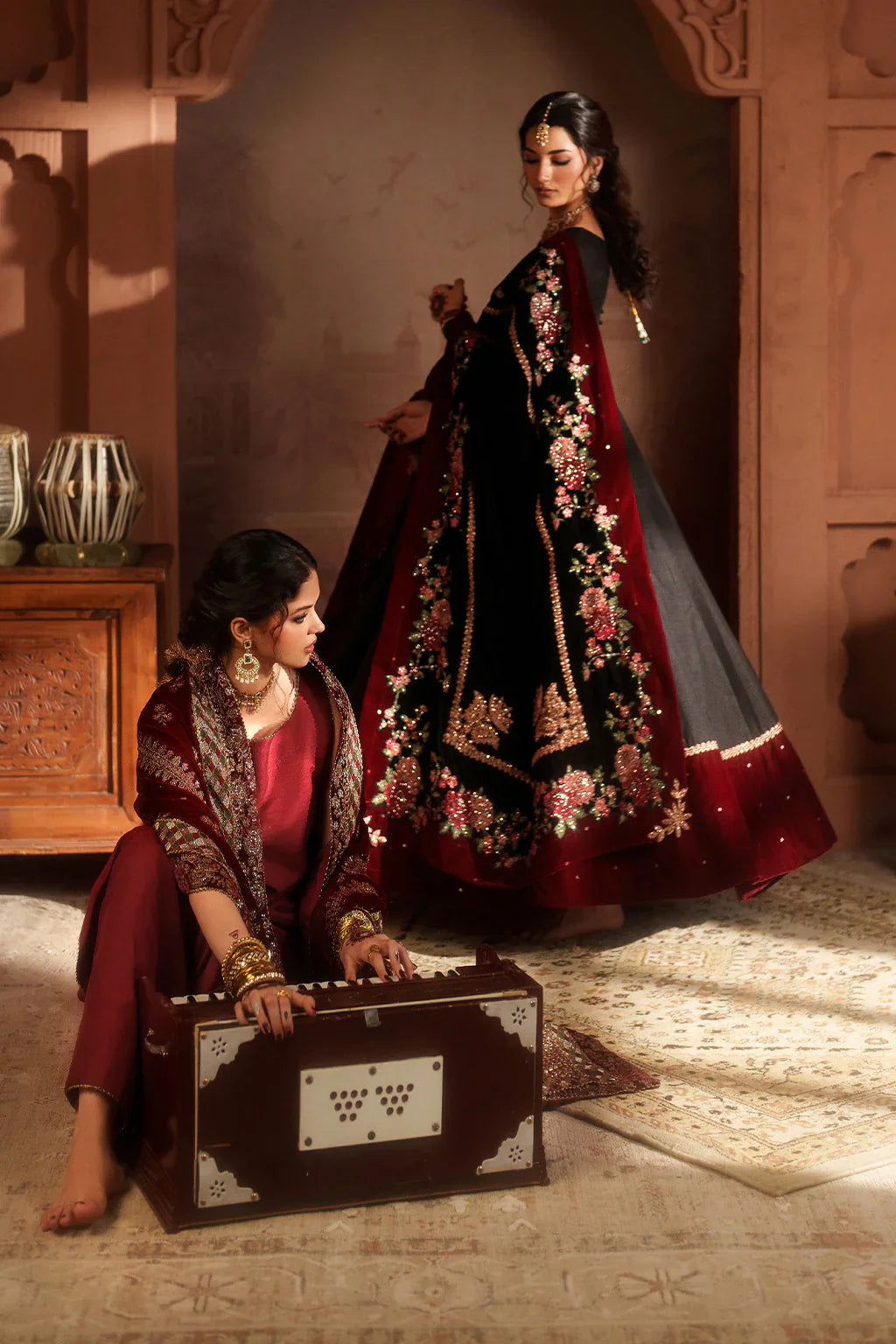 IZNIK | Raagni Velvet Formals | IV-59 Embroidered Velvet