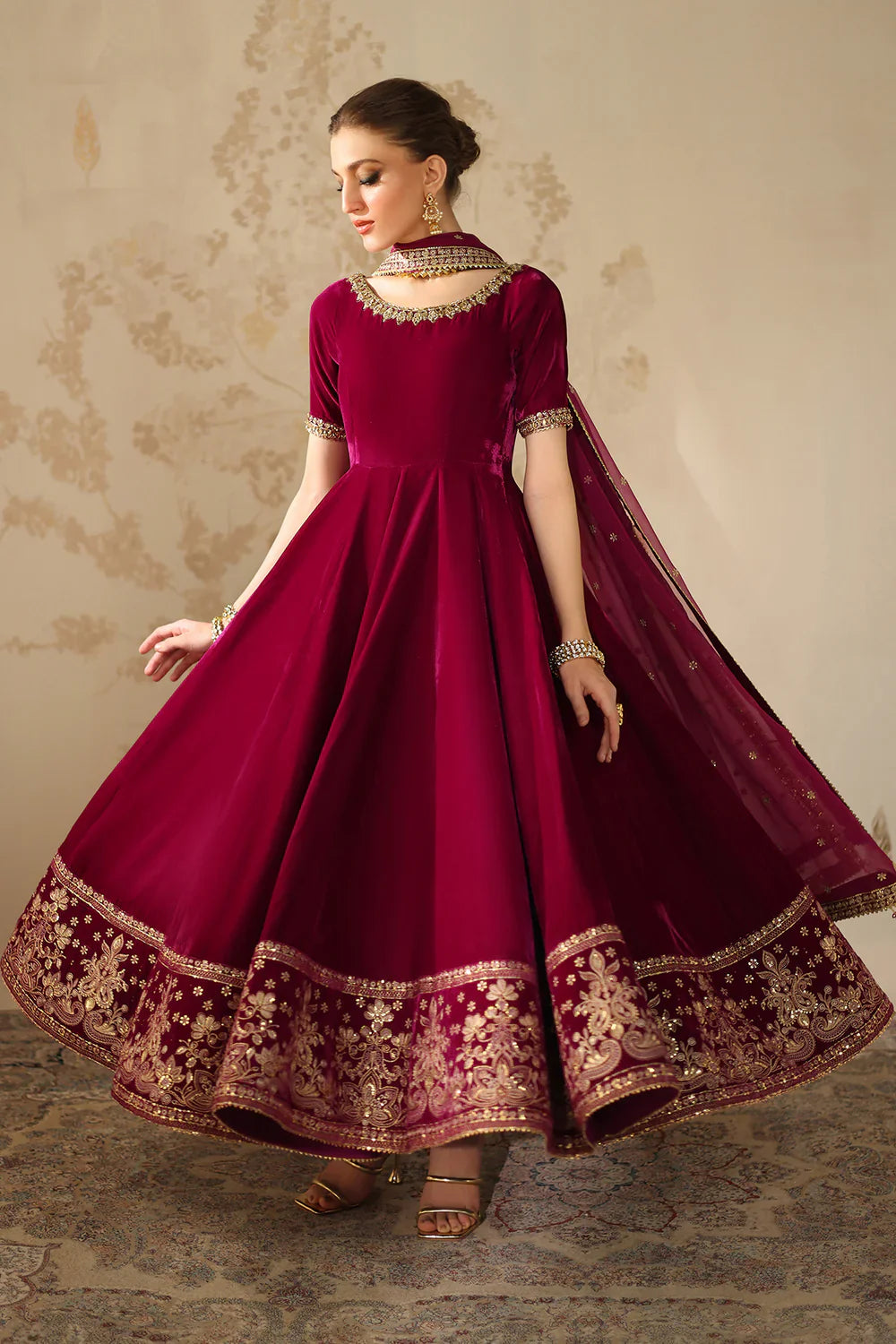 Baroque | EMBROIDERED VELVET | PR-1225