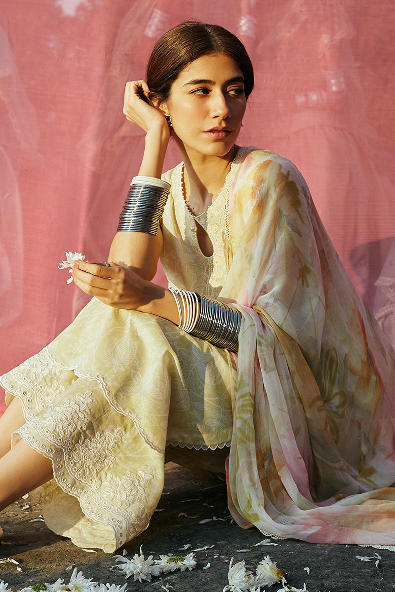 Cross Stitch | Premium Lawn 24 | DUSTY BLOOM - House Of Anaya