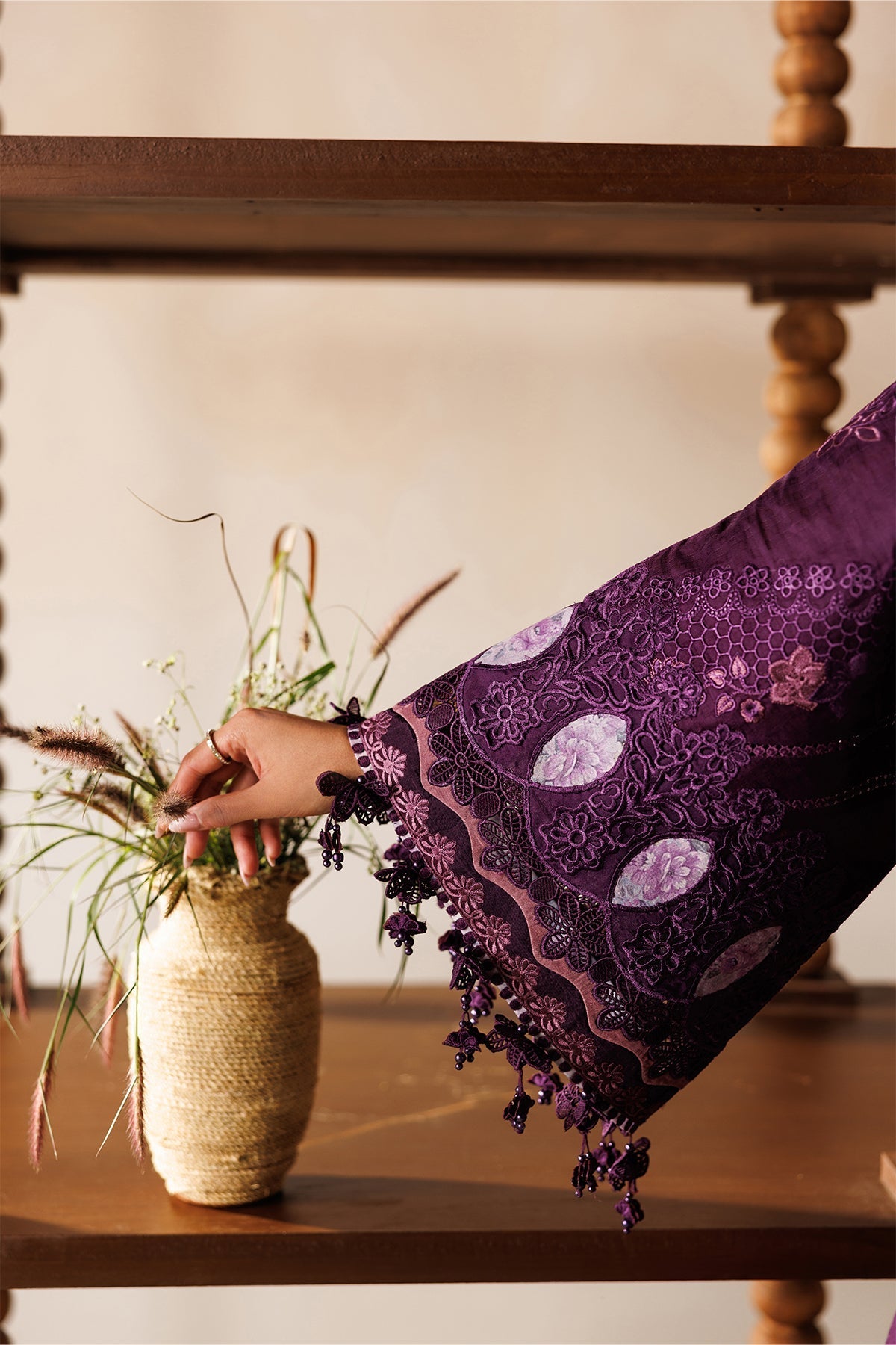 Baroque | Edit Lawnƒ??26 | EMBROIDERED LAWN EL26-D02 UNSTITCHED