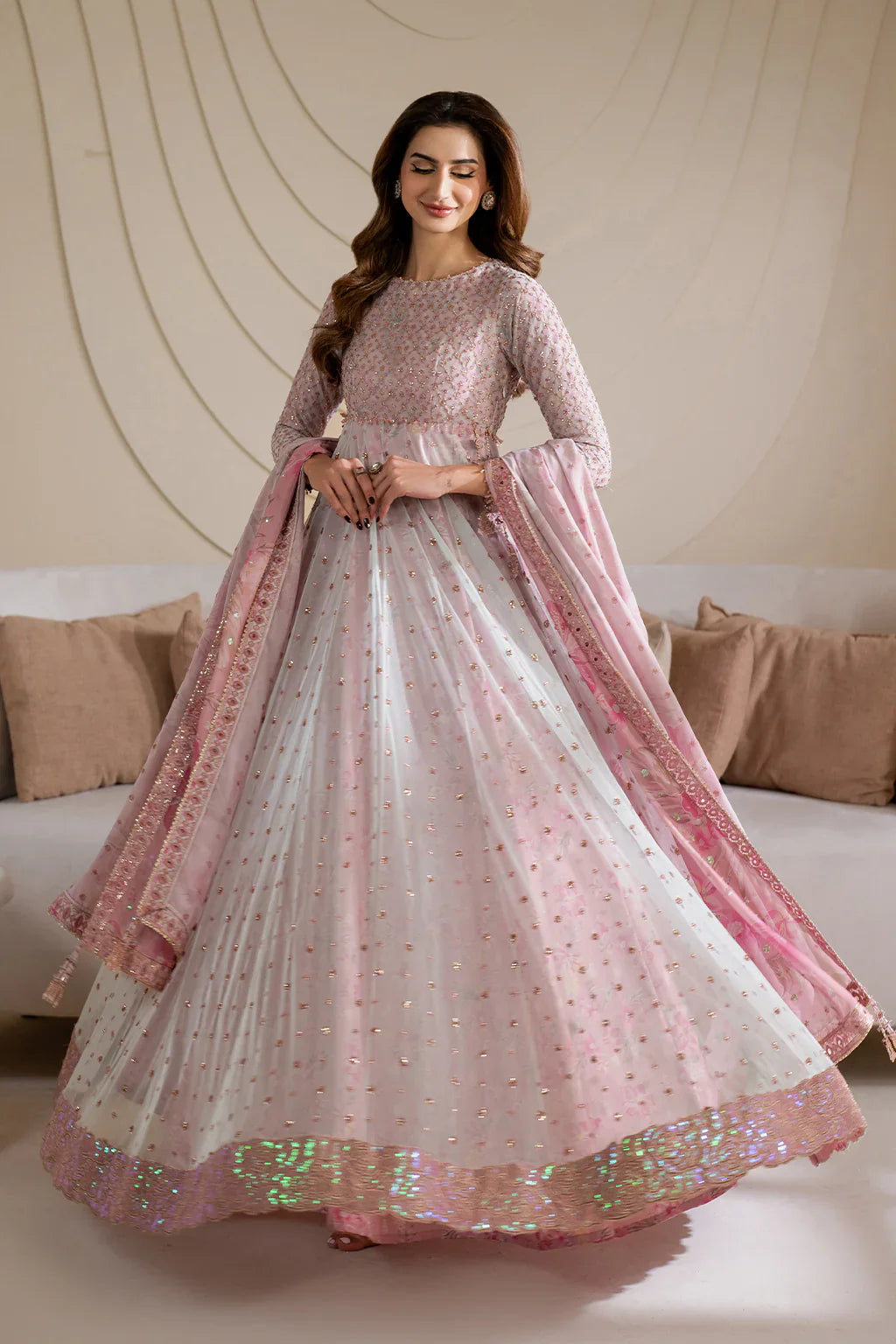 Iznik | Chinon Chiffon | CC-64 Embroidered Net