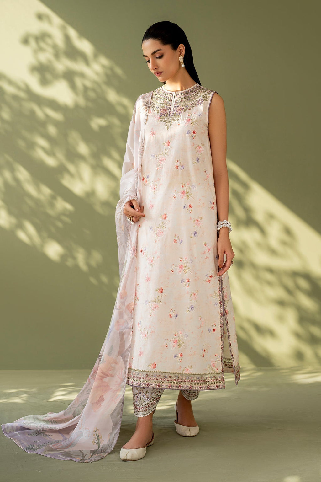 Baroque | Eid Printique | EMBROIDERED PRINTED LAWN UF-4169