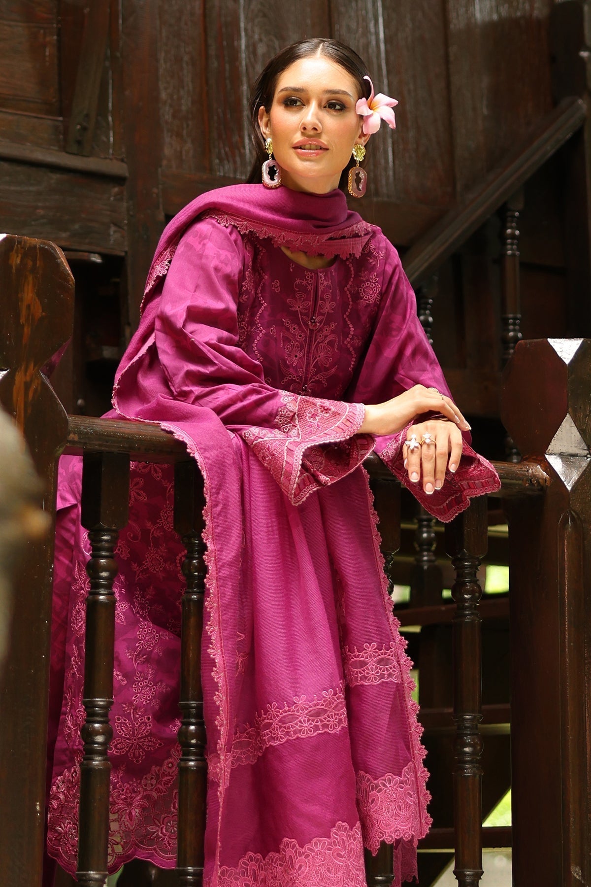 Baroque | Embroidered Lawn | SF-4254