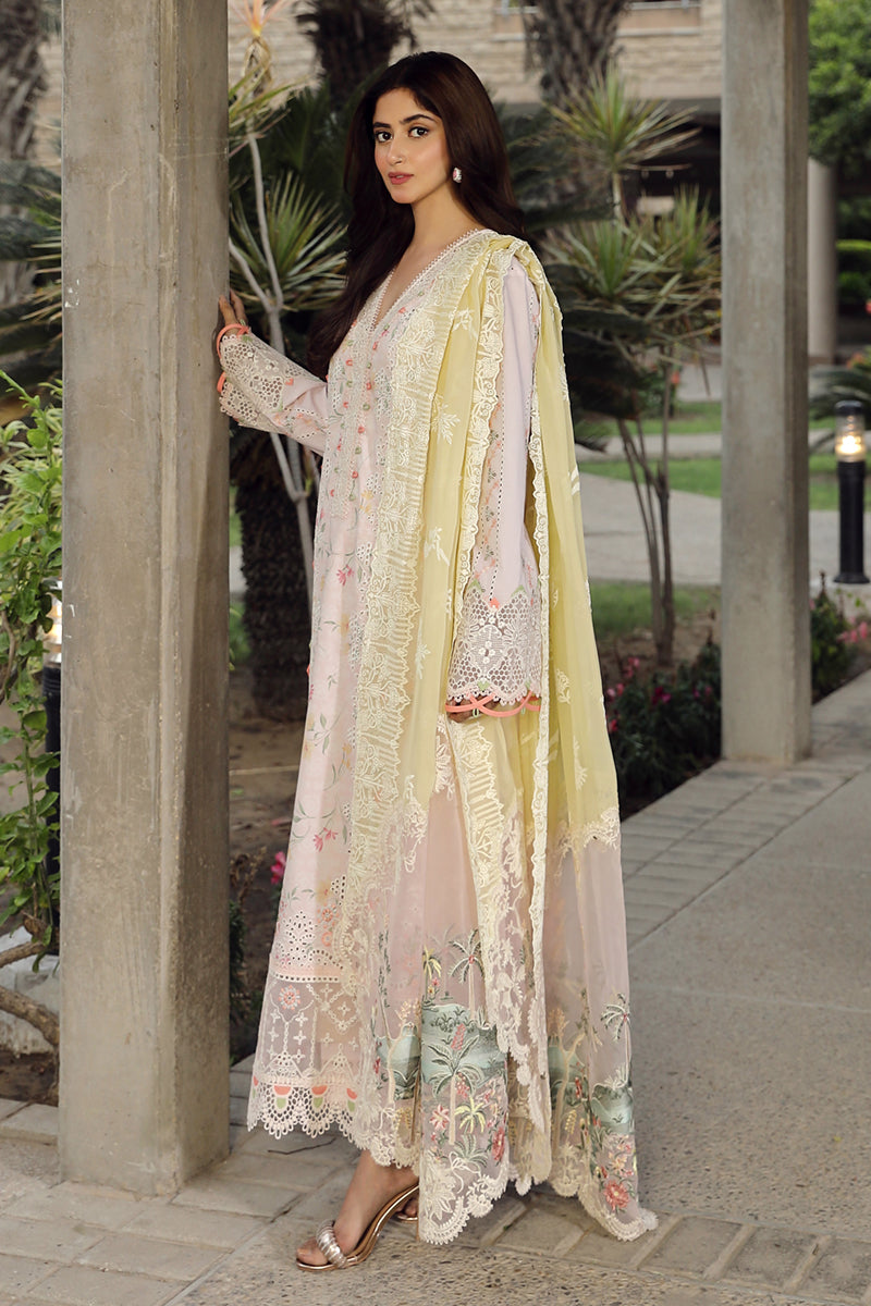 Qalamkar | Festive Lawn 2024 | PS-03 IRSA - House Of Anaya