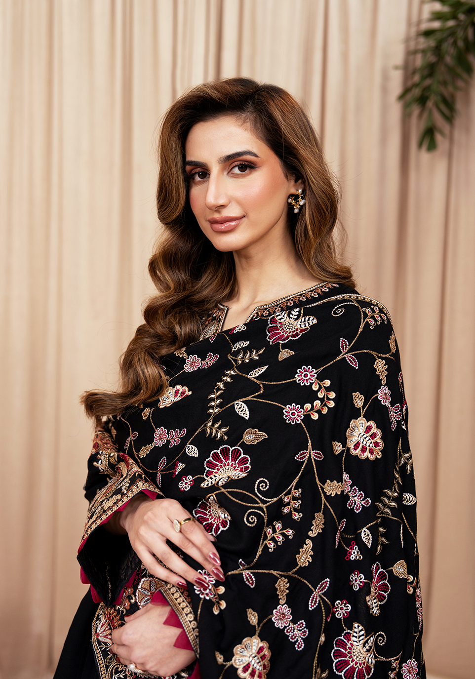 Zarqash | The Winter Luxe Pret | NOIR BLOOM