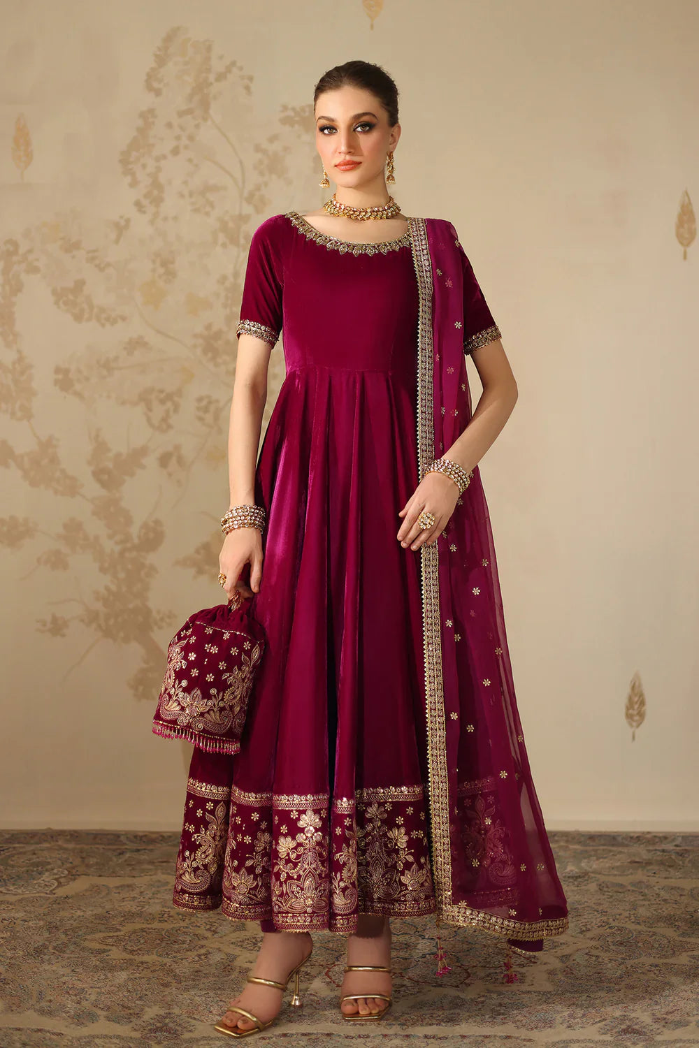Baroque | EMBROIDERED VELVET | PR-1225