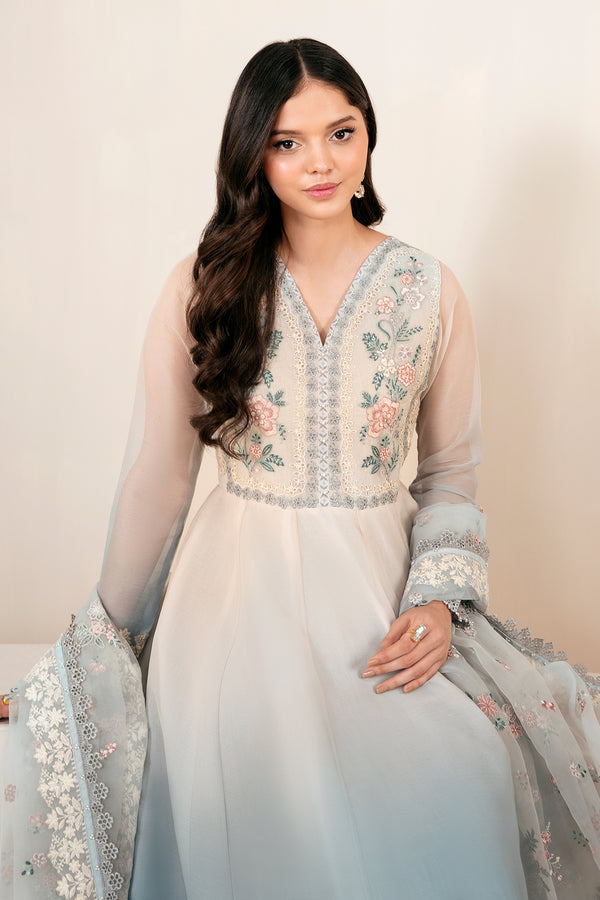 Baroque | Luxury Pret 25 | EMBROIDERED CHIFFON PR-1056