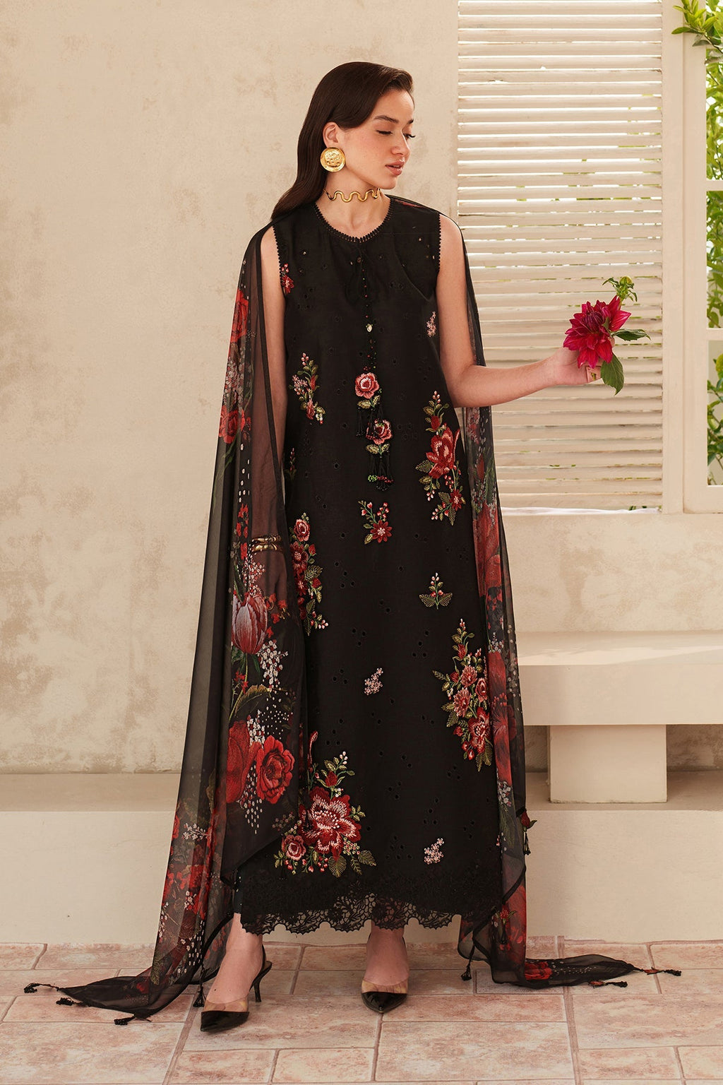 Baroque | Embroidered Lawn | SF-4399