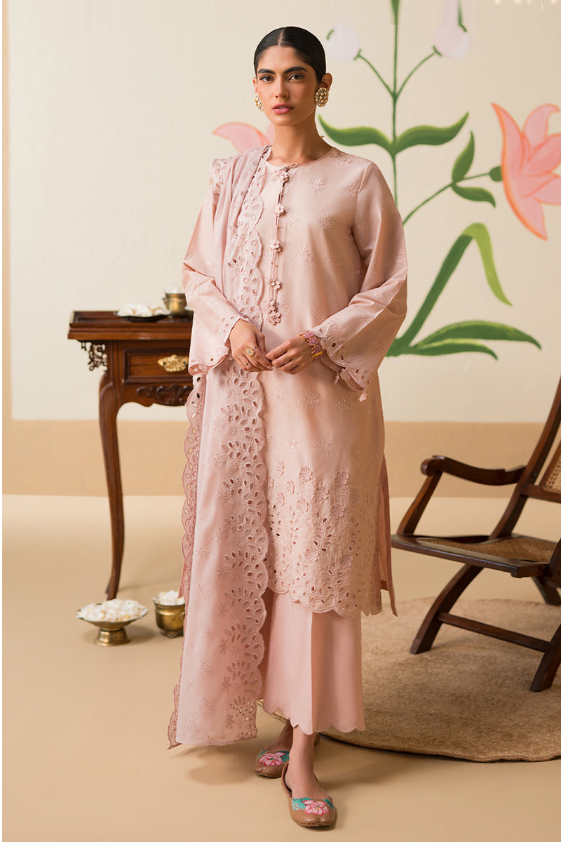 Cross Stitch | Chikankari Lawn Collection | P-04 - House Of Anaya