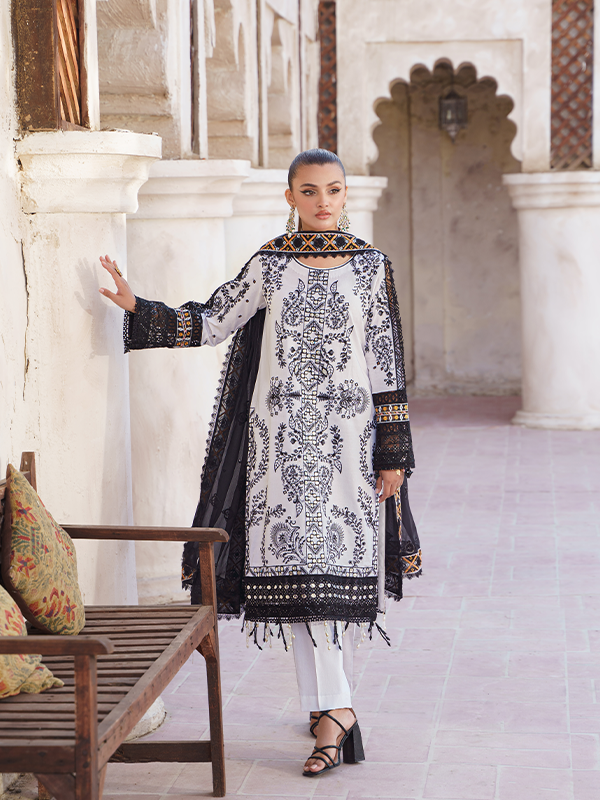 Zebtan | Zeenat Luxury Lawn Eid Collection | ZL 10 - Riwayat-e-Khas