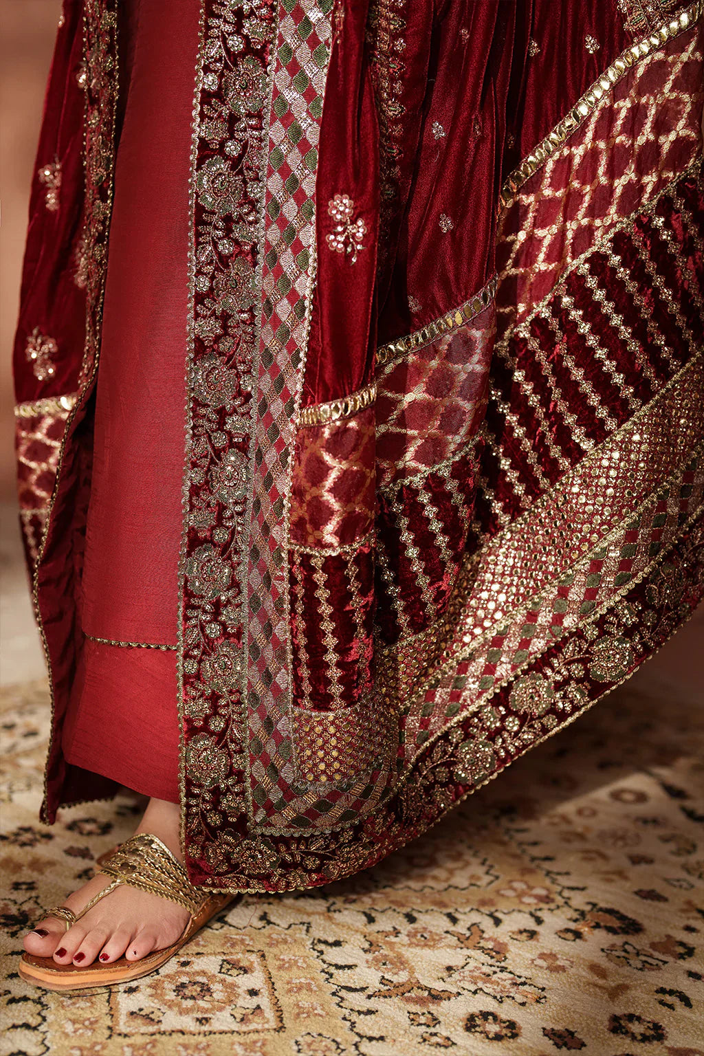 IZNIK | Raagni Velvet Formals | IV-56 Embroidered Velvet