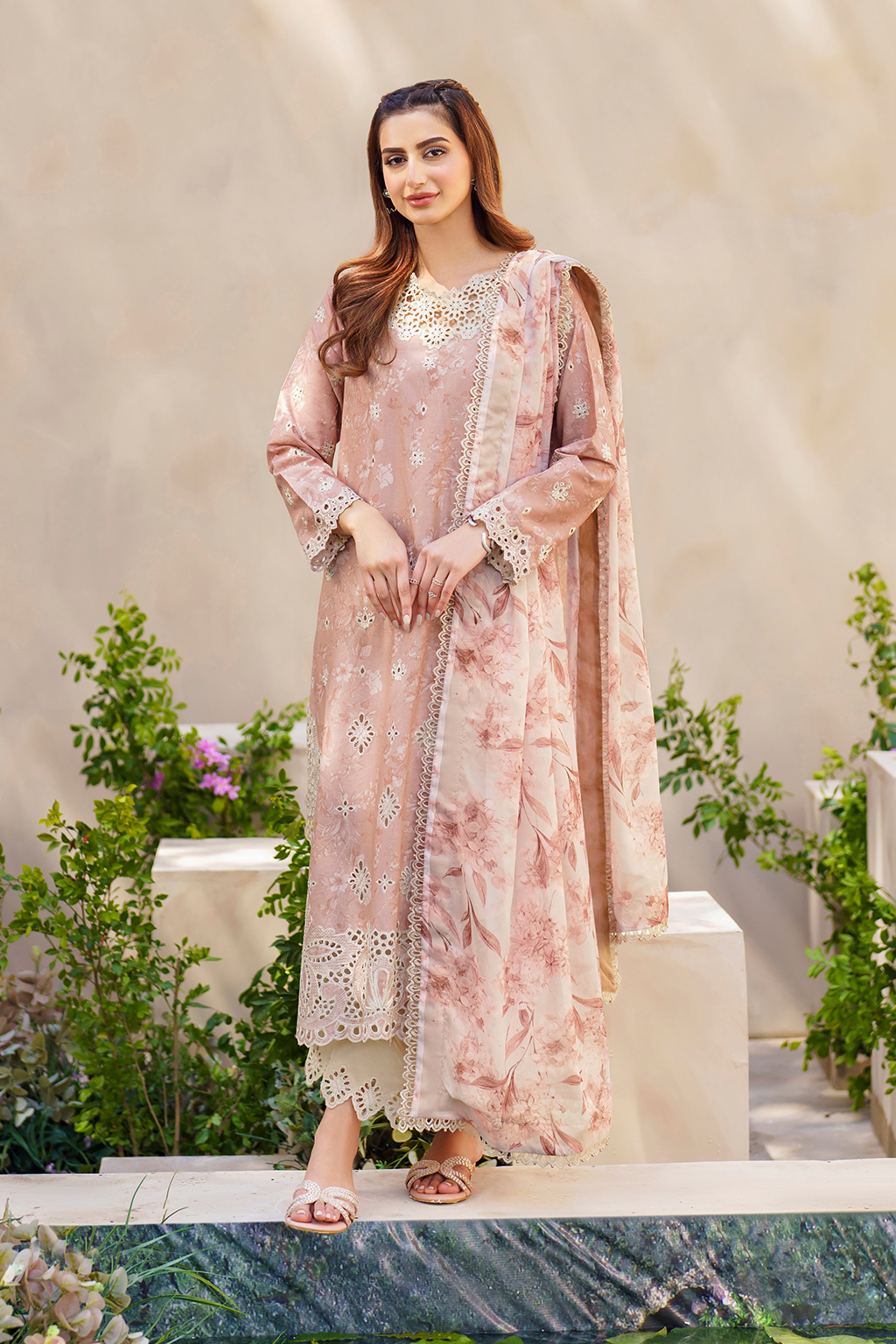 Iznik | Festive lawn 24 | SFL-11 - House Of Anaya