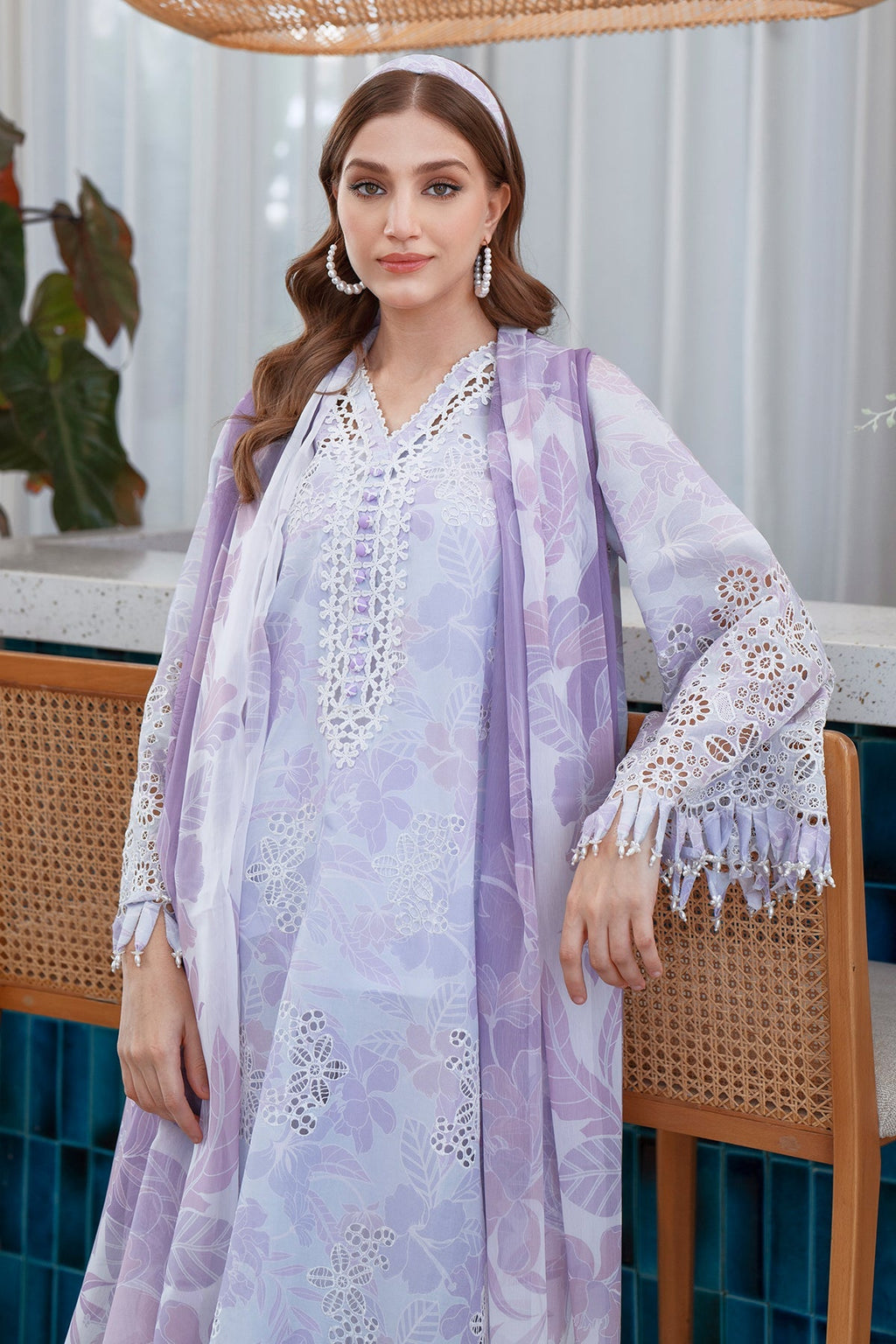 Baroque | Embroidered Lawn | SF-4073