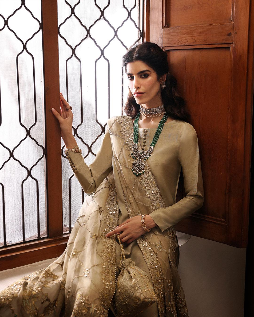 Faiza Saqlain | FS Luxe Mehermah | Nainsi - House Of Anaya