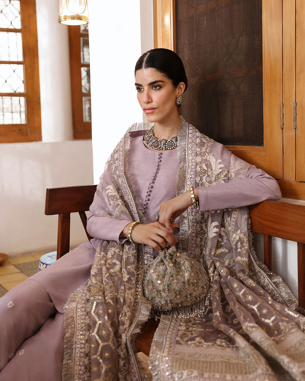 Faiza Saqlain | Mehermah Luxe Formals | Aurene - House Of Anaya