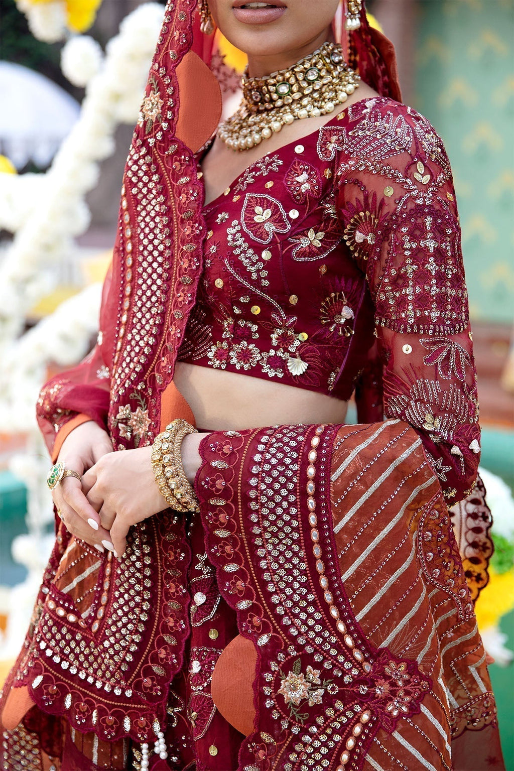 Nureh | Jhoomro Wedding Formals | NL-53 - MAHRO - Riwayat-e-Khas