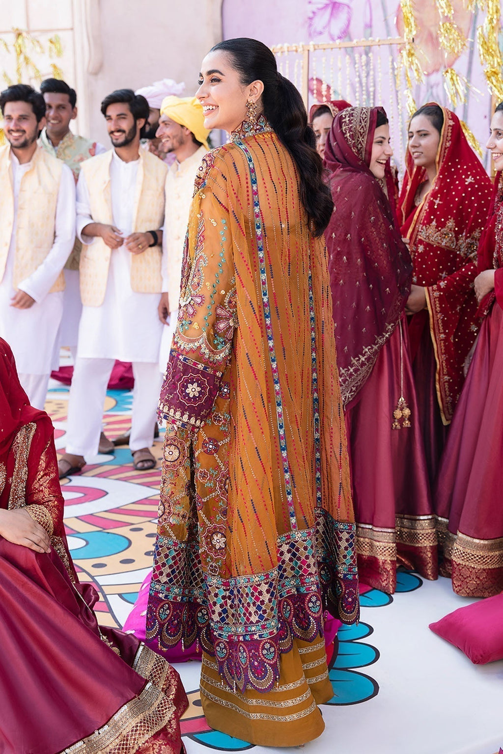 Nureh | Jhoomro Wedding Formals | Gulshan Shirt - House Of Anaya