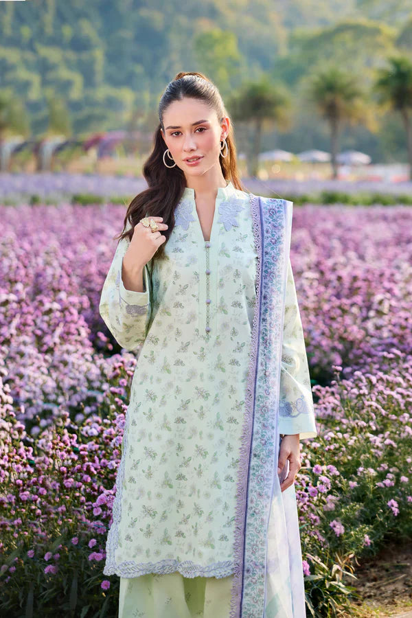 Farasha | Printed Essentials’26 | Mint Petaline