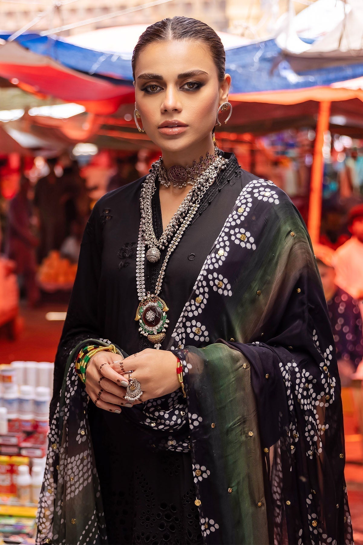 Nureh | Bazaar Lawn | NDS-89 - House Of Anaya