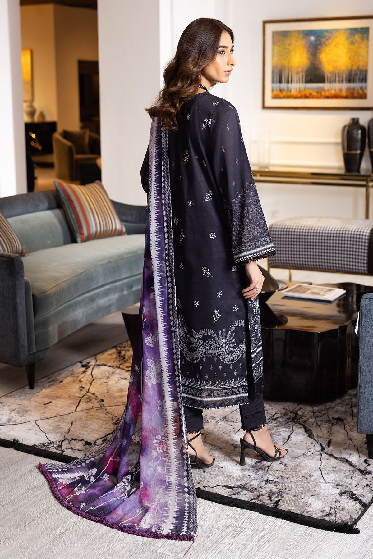 Nureh | Printed lawn 25 | SP-118