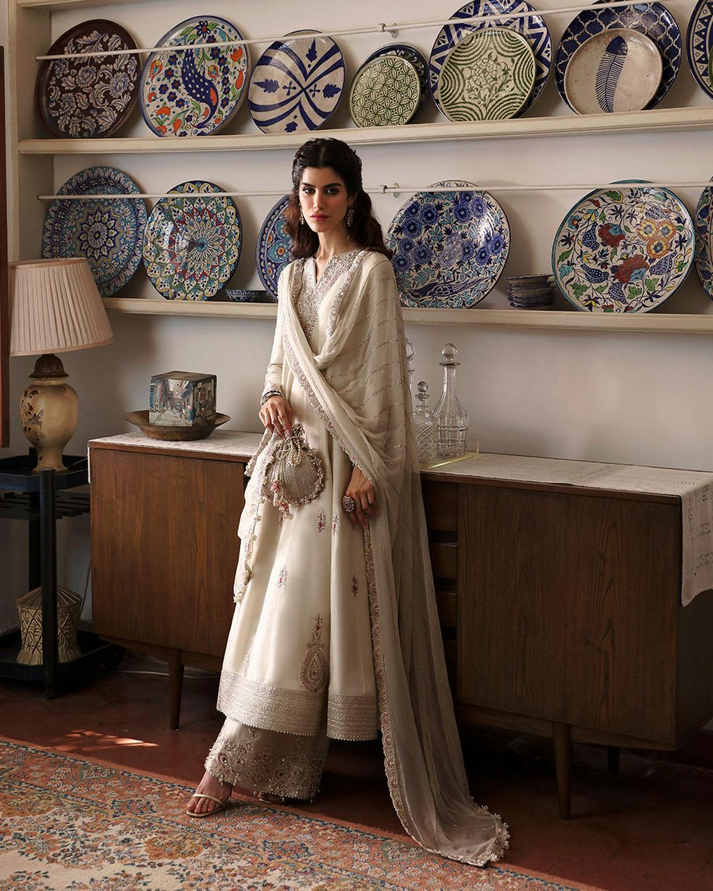 Faiza Saqlain | FS Luxe Mehermah | Sabina - House Of Anaya