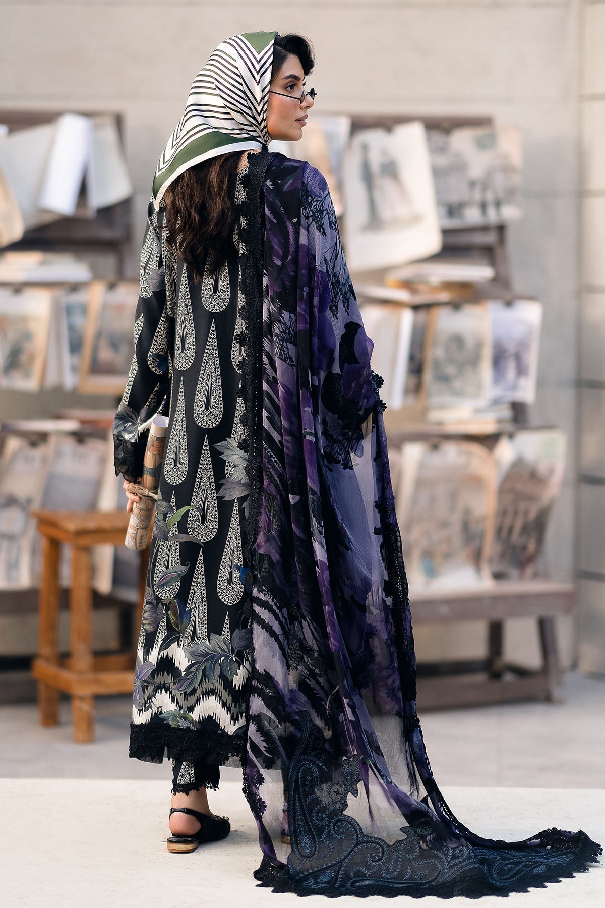 Nureh | Glam Girl Lawn | GL-19 - Riwayat-e-Khas