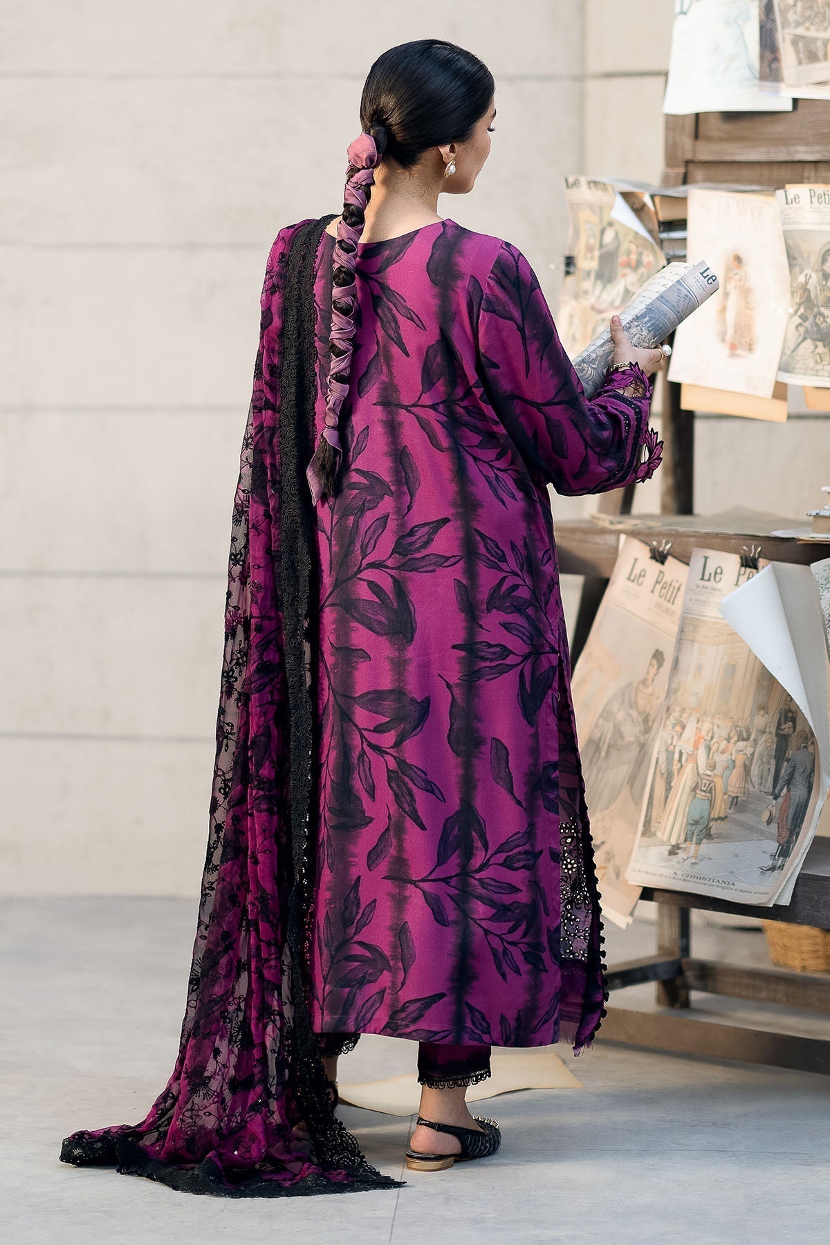 Nureh | Glam Girl Lawn | GL-23 - Riwayat-e-Khas