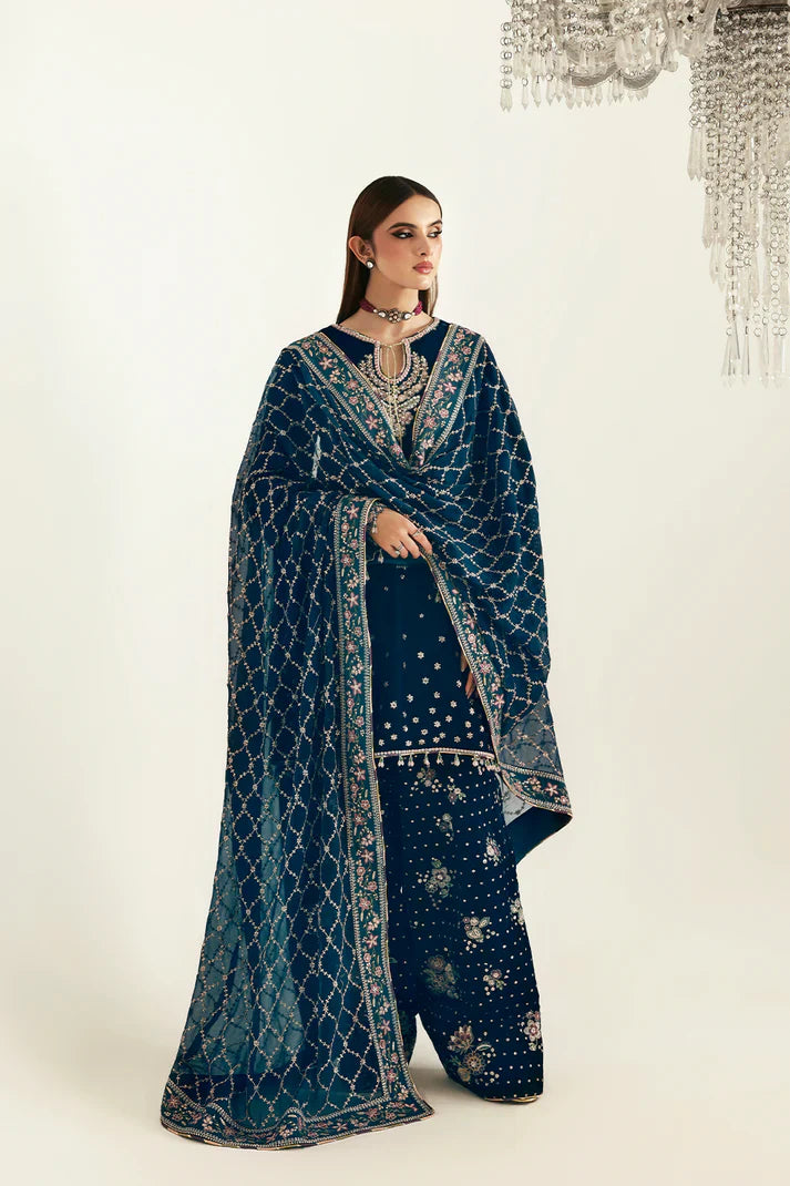 Emaan Adeel | Zarposh Velvet Collection | JAHANARA