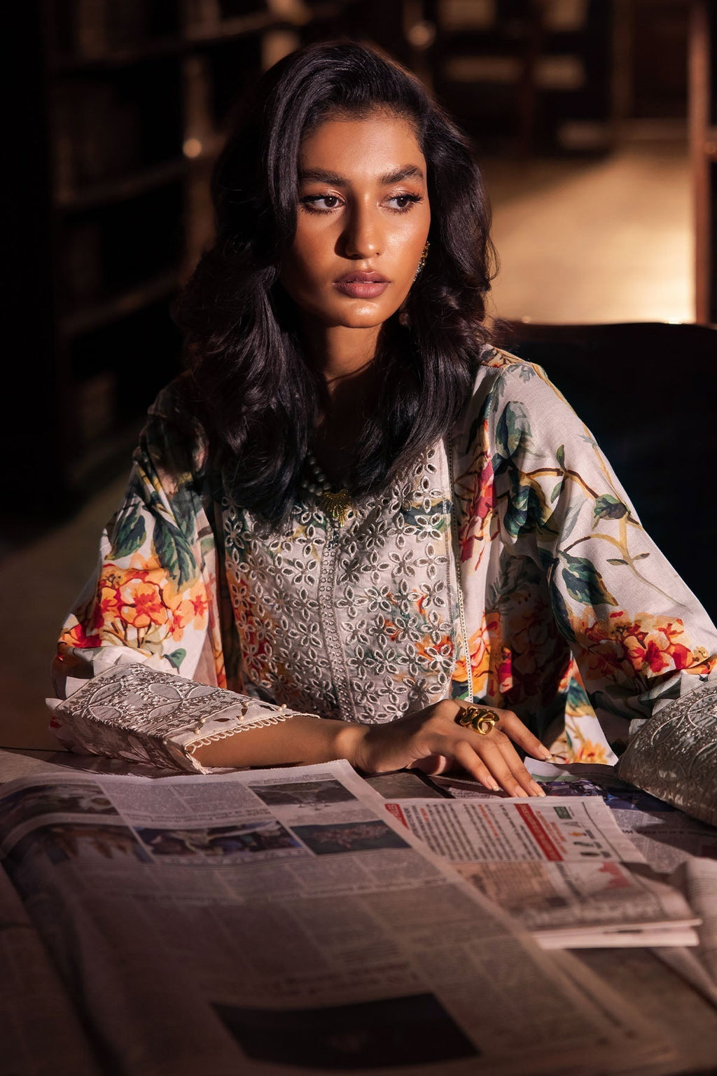Nureh | Glam Girl Lawn | GL-13 - Riwayat-e-Khas