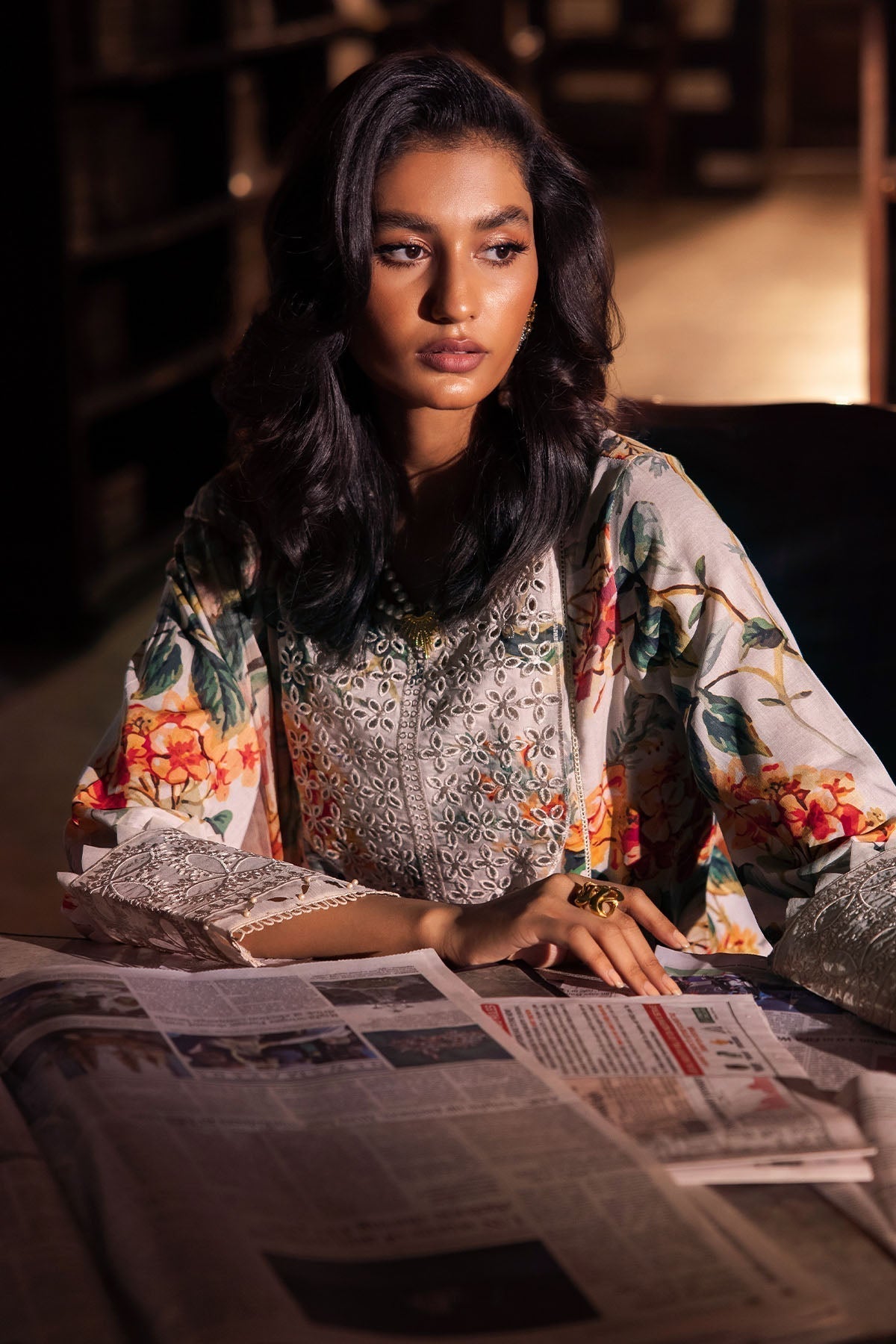 Nureh | Glam Girl Lawn | GL-13 - Riwayat-e-Khas