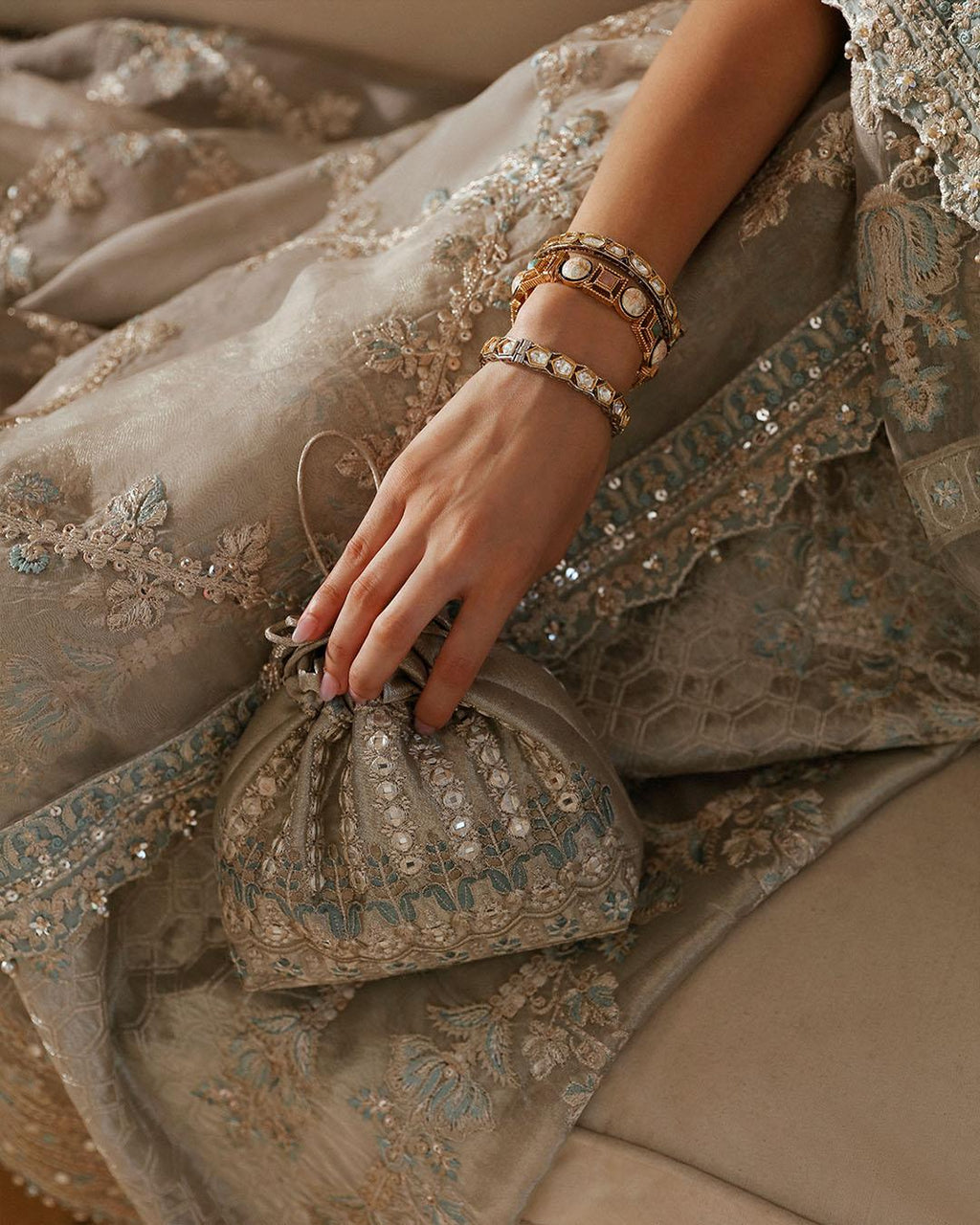 Faiza Saqlain | FS Luxe Mehermah | Damaris - House Of Anaya