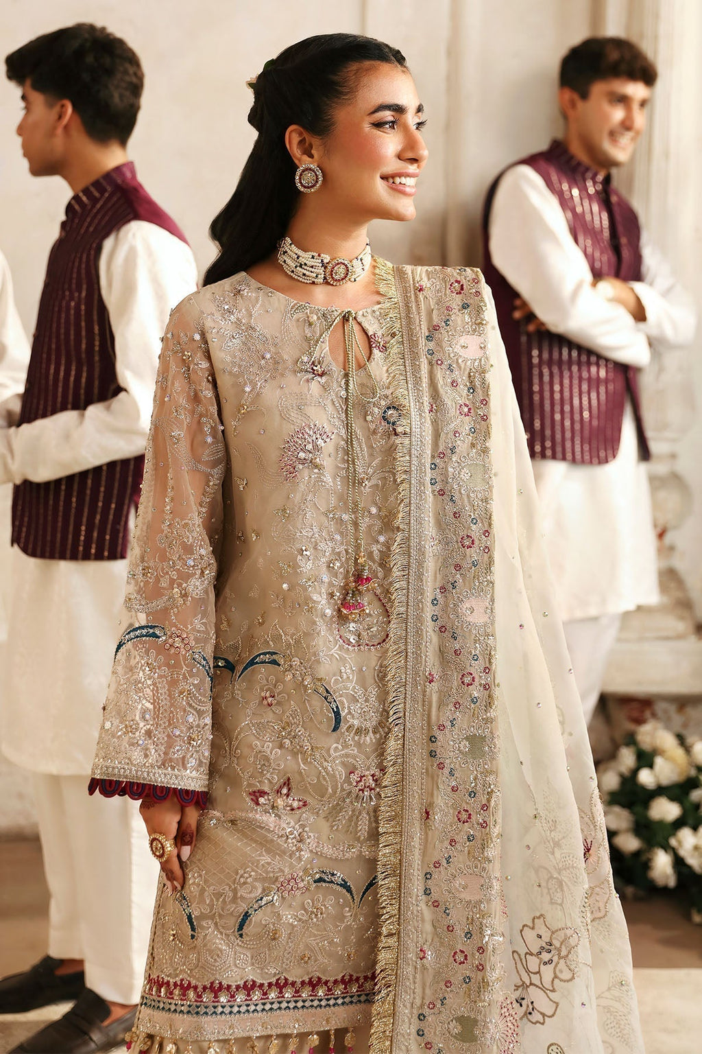 Nureh | Jhoomro Wedding Formals | NL-72 CHANDNI - House Of Anaya