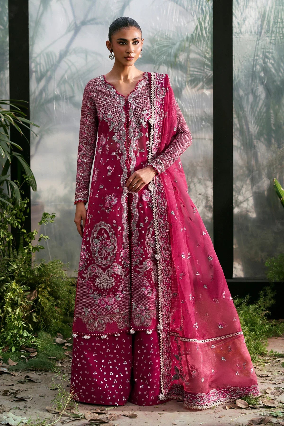 Afrozeh | La Fuchsia 25 | Rowan